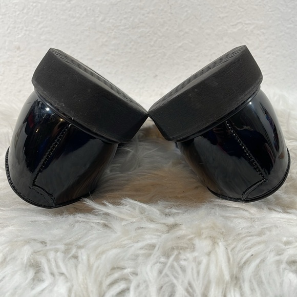 BATES LITES High Gloss Patent Leather Black Oxford Military Dress Shoes Size 8.5 - Picture 10 of 12